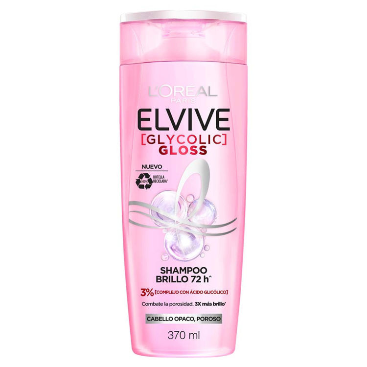 Imagen de L'Oréal  Paris Shampoo  Elvive Glycolic Gloss 370 ml
