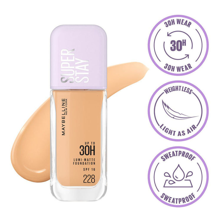 Imagen de Maybelline Base de Maquillaje Superstay Lumi Matte -  228