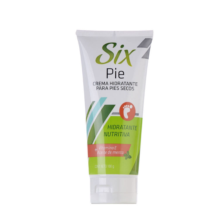 Imagen de Six Crema Hidratante  para Pies Secos 180 gr