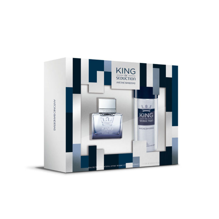 Imagen de Banderas Estuche  King Of Seduction Perfume de Hombre 50 ml + Desodorante en Aerosol