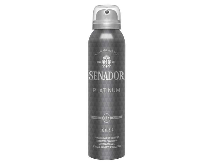 Imagen de Senador Desodorante En Aerosol Platinum 150 gr