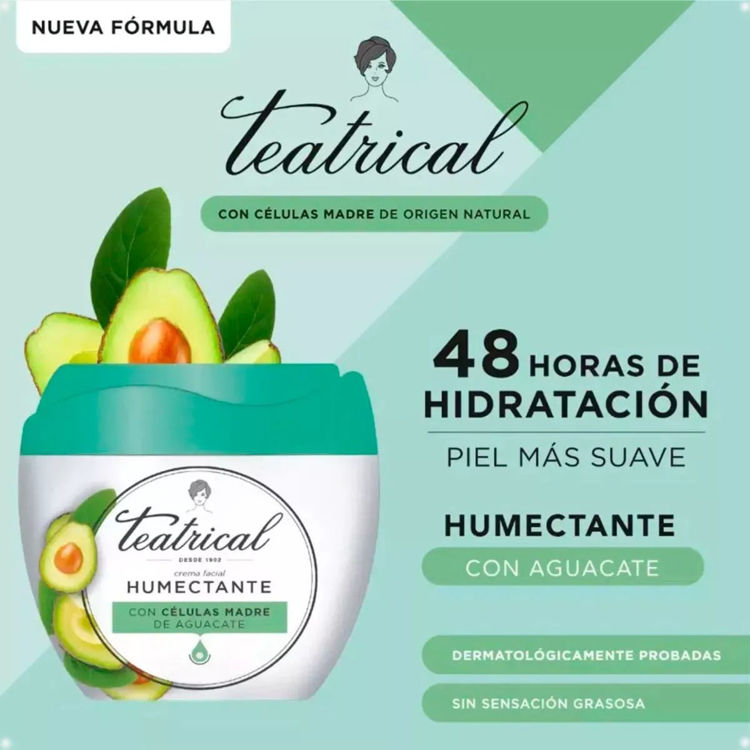 Imagen de Teatrical Crema Humectante Con Células Madre 200 gr