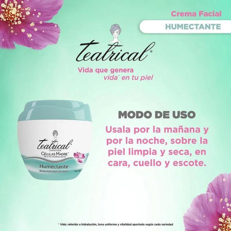 Imagen de Teatrical Crema Humectante Con Células Madre 200 gr