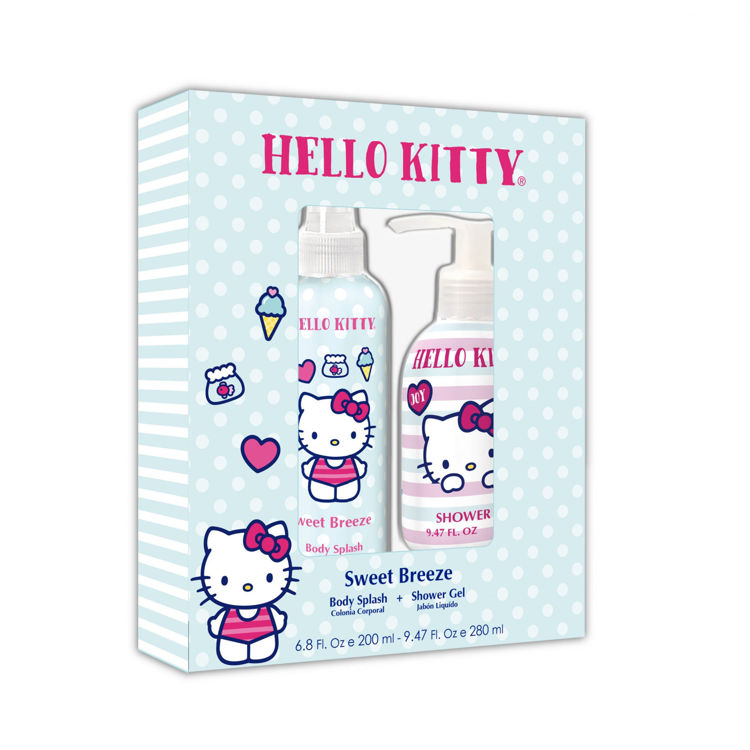 Imagen de Hello Kitty Estuche  Sweet Breeze Colonia Para Niñas 200 ml + Gel Ducha 280 ml
