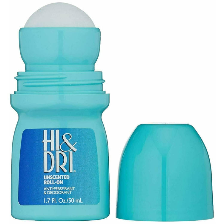 Imagen de Hi & Dri Desodorante Roll On  50 ml - Celeste Sin Perfume