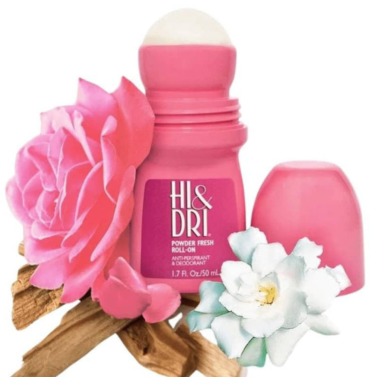 Imagen de Hi & Dri Desodorante Roll On 50 ml - Rosado Con Perfume