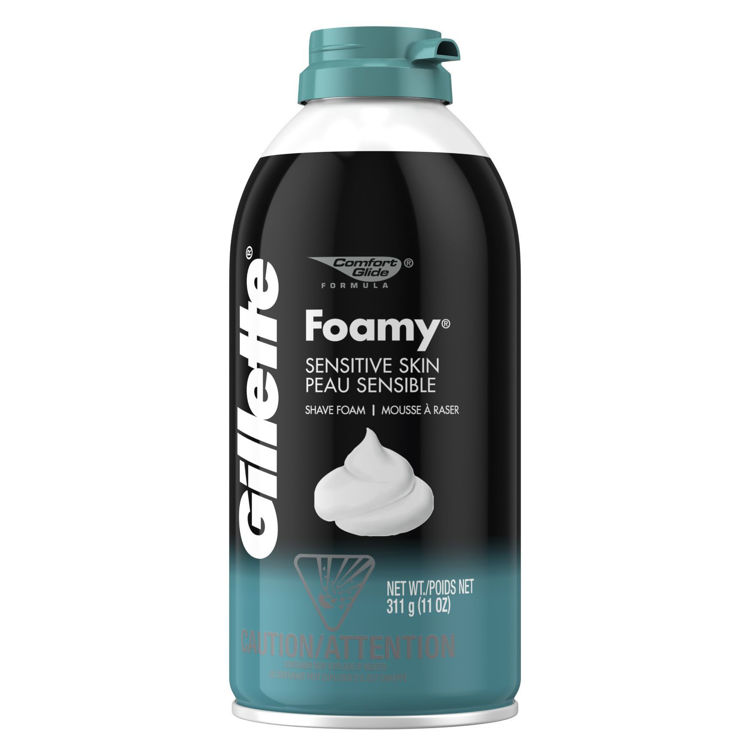 Imagen de Gillette Espuma De Afeitar Foamy Piel Sensible  312 gr