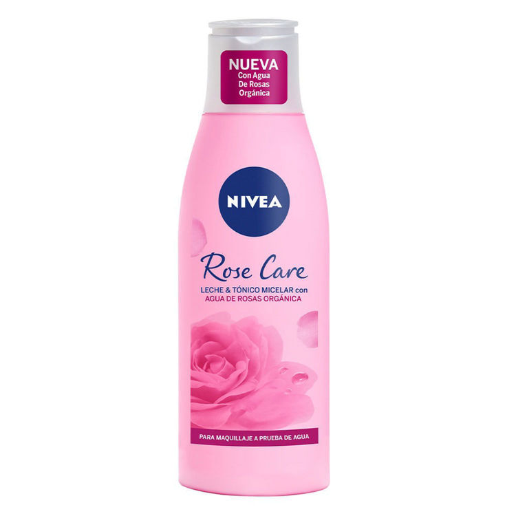Imagen de Nivea Rose Care Leche/Tonico Micelar con Agua Rosas 200 ml