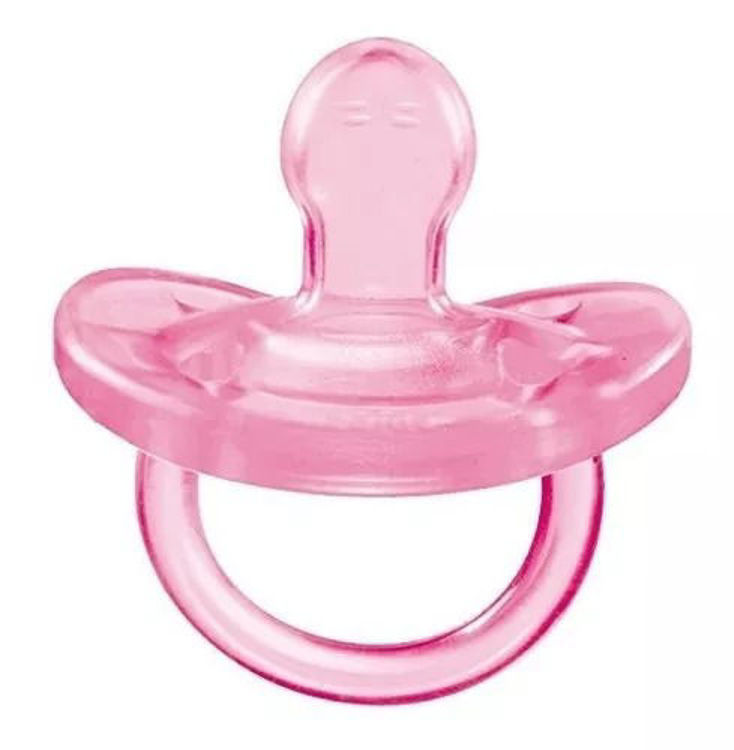 Imagen de Kuka Chupete Todo Silicona Anatomico Talle 1 Rosado 0 a 6 meses - 2702