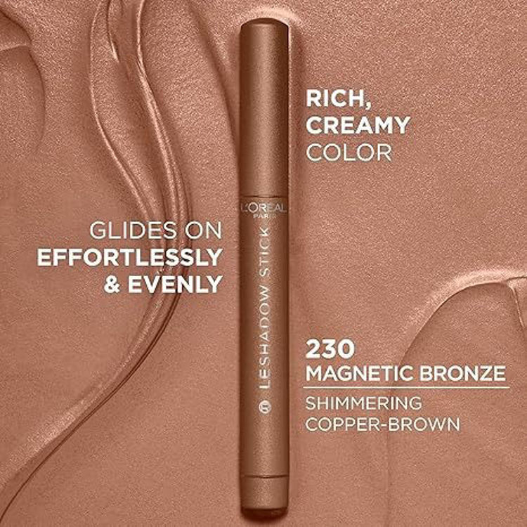 Imagen de L'Oreal París Sombra de Ojos  Hypnoteyes Le Shadow Stick  - 230 Magnetic Bronze