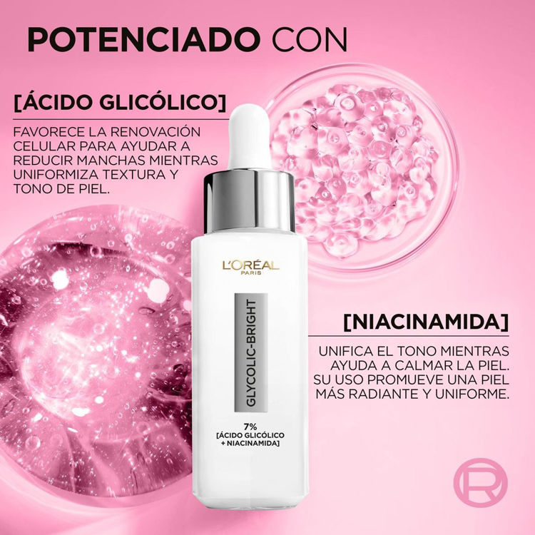 Imagen de L’Oréal Paris Serum Glycolic Bright Anti Manchas 30 Ml