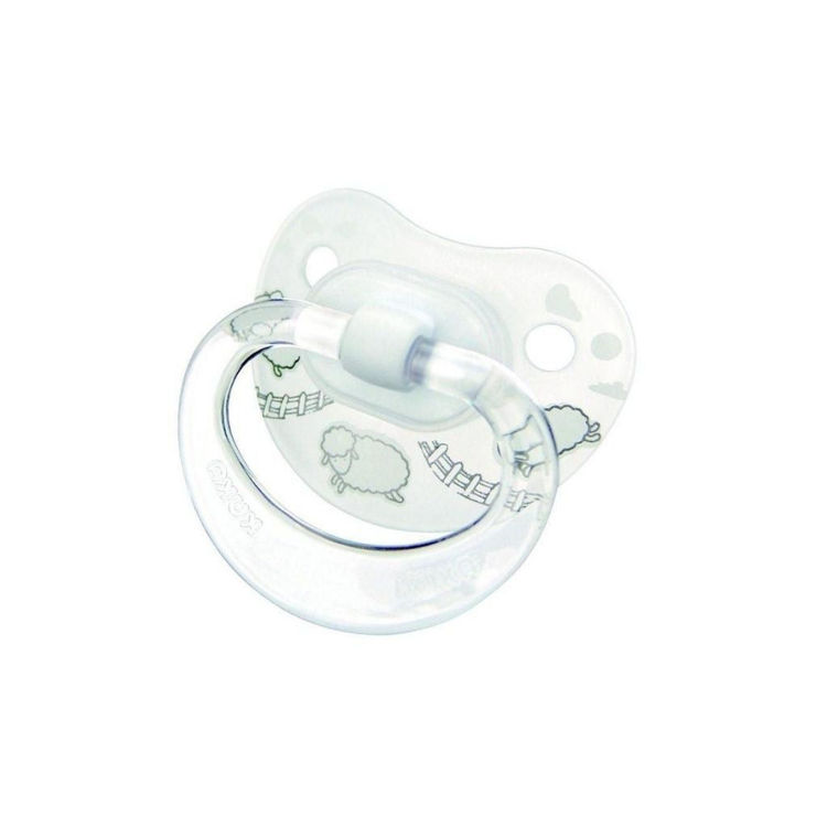 Imagen de Kuka Chupete Premium Anatomico Silicona  Talle 1 - Blanco  0 a 6 meses - 2746