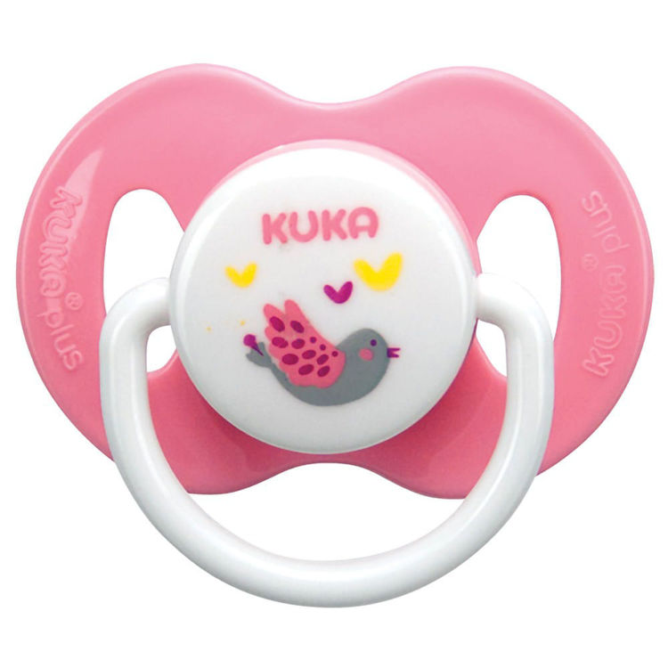 Imagen de Kuka Chupete Decorado Anatomico  Talle 1 Rosado 0 a 6 meses - 2467