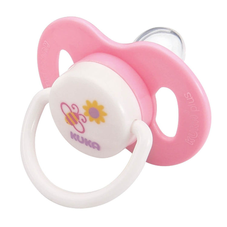 Imagen de Kuka Chupete Decorado Anatomico  Talle 1 Rosado 0 a 6 meses - 2467