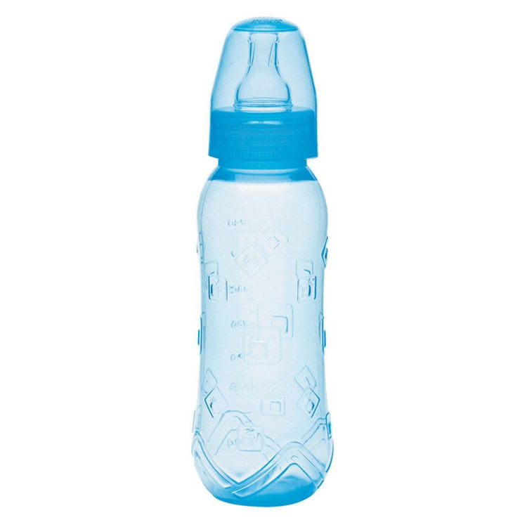 Imagen de Kuka Aquarela Mamadera 250 ml - Tetina Redonda - Celeste