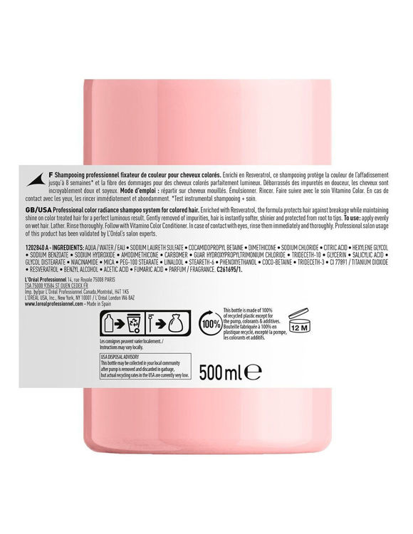 Imagen de L'Oreal  Professionnel Expert Shampoo Vitamino color 500ml