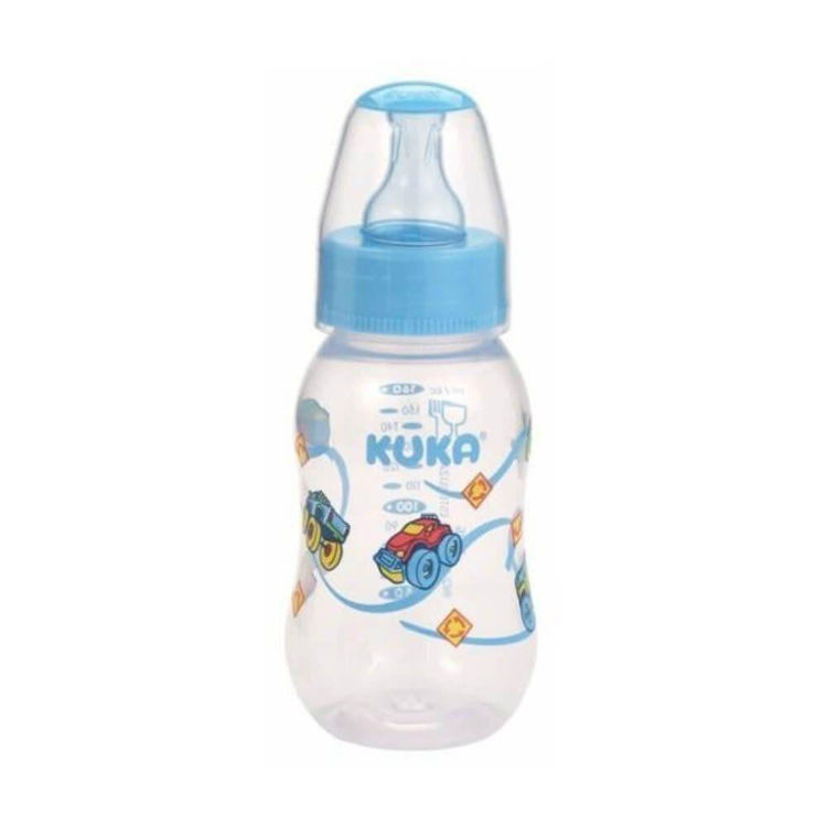 Imagen de Kuka Natural Plus Mamadera  70 ml Tetina Redonda Celeste