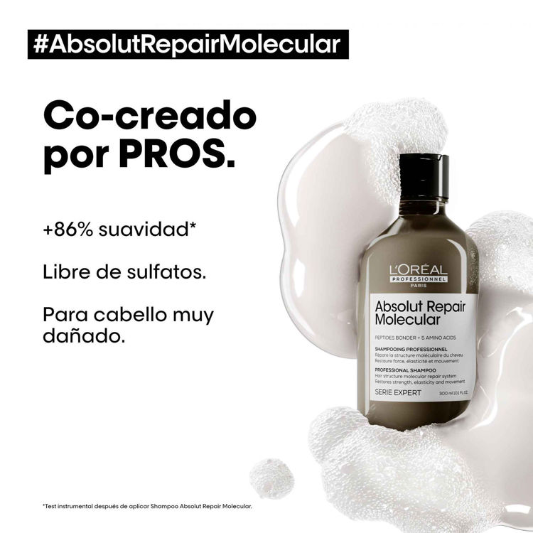 Imagen de L'Oréal Professionnel Serie Expert Absolut Repair Molecular Shampoo 300ml