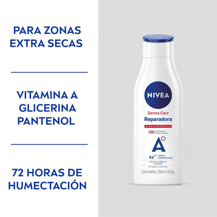 Imagen de Nivea Crema Body Dermacare Reparadora Intensiva 250 ml