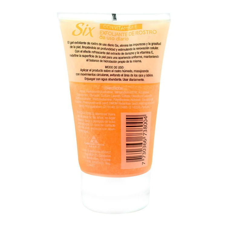 Imagen de Six Exfoliante De Rostro Para Uso Diario 110 gr