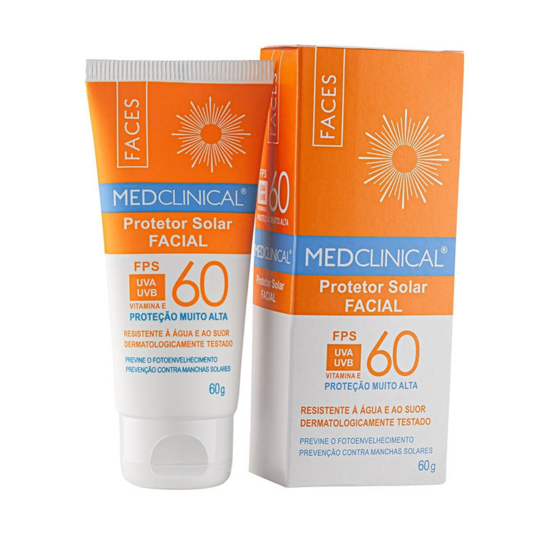 Imagen de Medclinical Protector Solar Facial Spf 60 X 60 Gr  (8500)