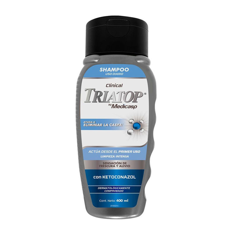 Imagen de Triatop Shampoo Clinical Anticaspa 400 ml Con Ketoconasol