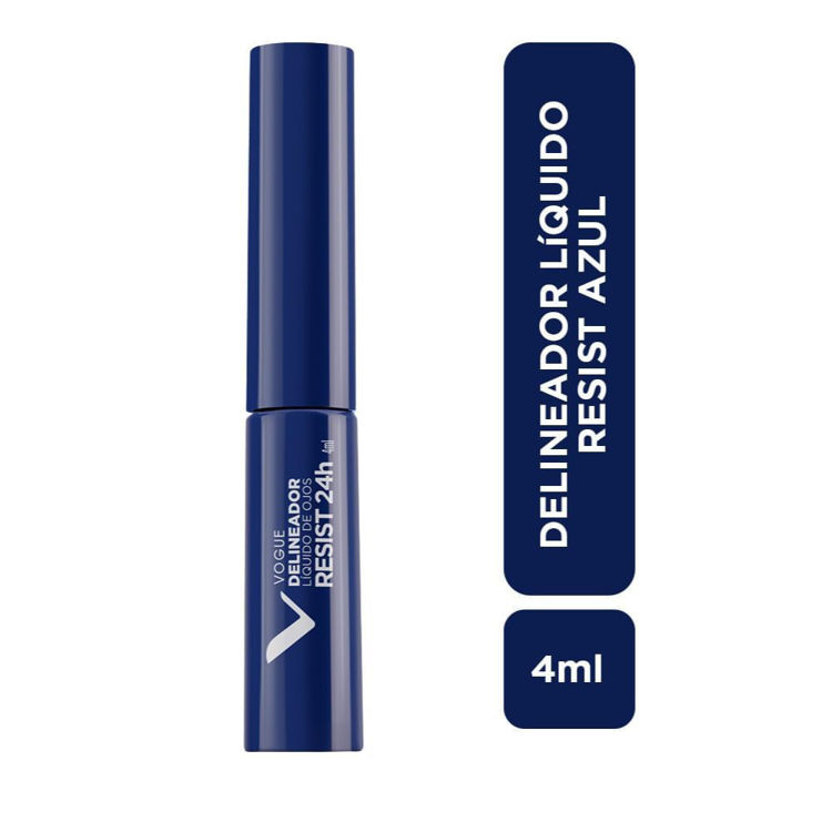 Imagen de Vogue Delineador Liquido De Ojos Resist 24H Azul