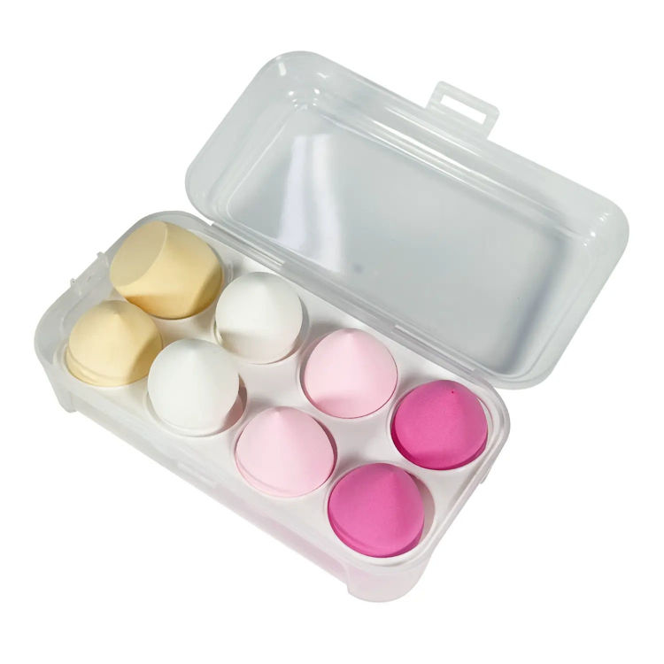 Imagen de Esponjas De Maquillaje Beauty Blender Pack x 8 - Huevera