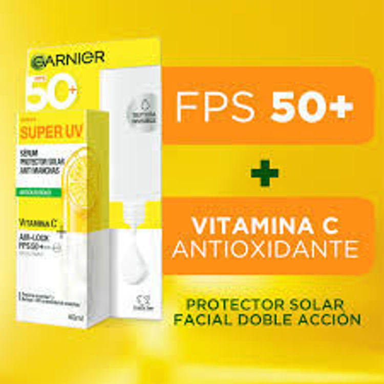 Imagen de Garnier Express Aclara Serum Uv fps 50  Vitamina C  40 ml
