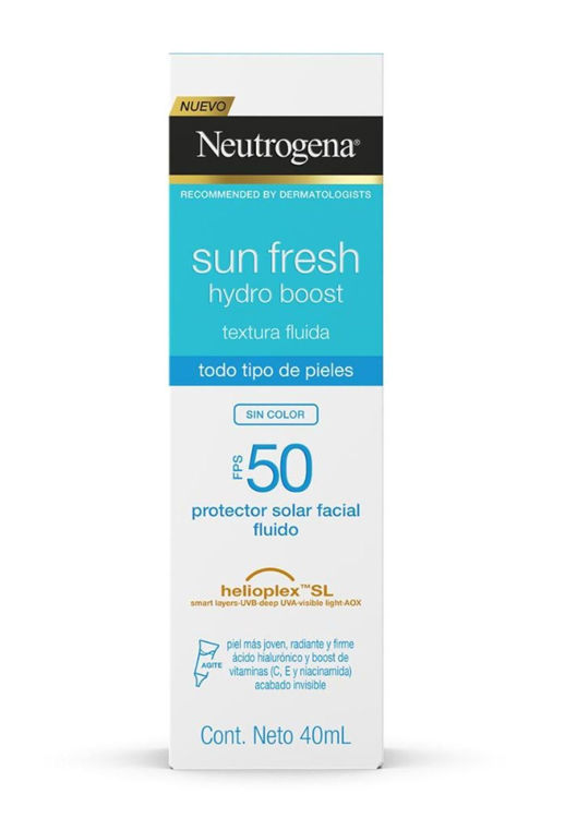 Imagen de Neutrogena Hydro Boost Sun Fresh Sin Color Fps 50 40 Ml