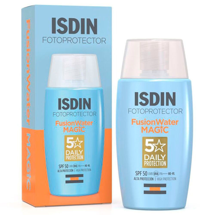 Imagen de Isdin Protector Solar Facial Fusion Water Magic Oil Control Spf 50+  50 ml