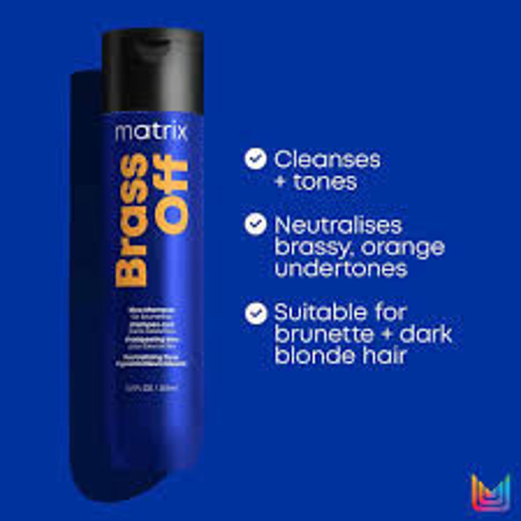 Imagen de Matrix Total Results Brass Off Shampoo 300 ml