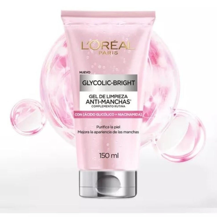 Imagen de Loreal Gel De Limpieza Glycolic-Bright Anti-Manchas 150 Ml
