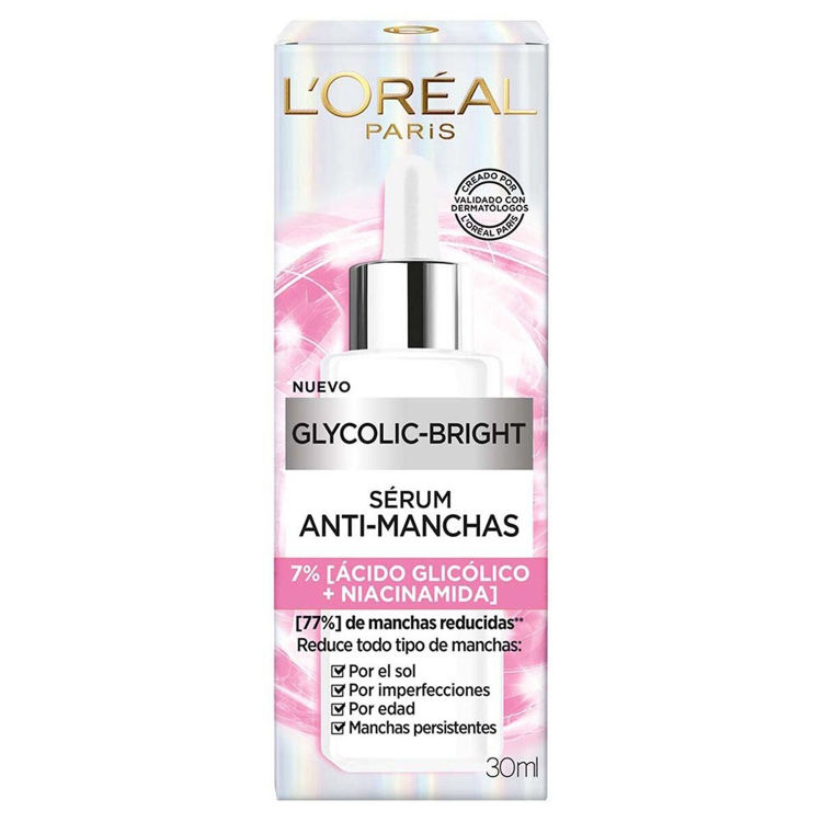 Imagen de L’Oréal Paris Serum Glycolic Bright Anti Manchas 30 Ml
