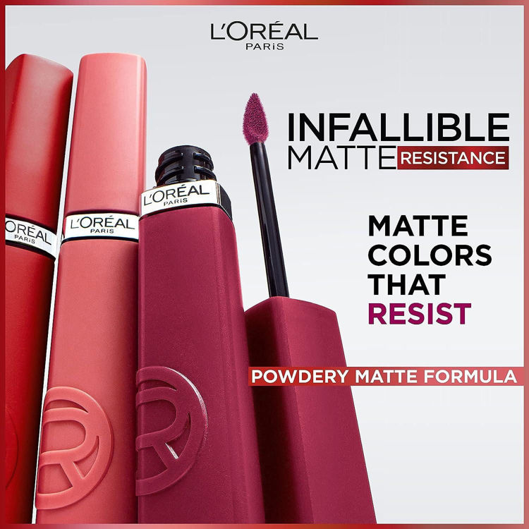 Imagen de L'Oréal París Labial Infallible Le Matte Resistance - 150 Lazy Sunday