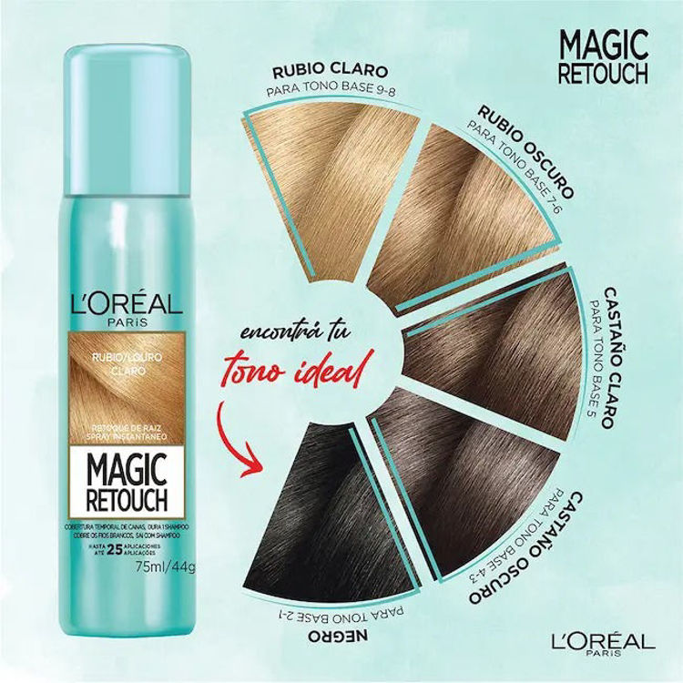 Imagen de L'Oreal París  Magic Retouch  Retocador de raíces - Castaño Claro