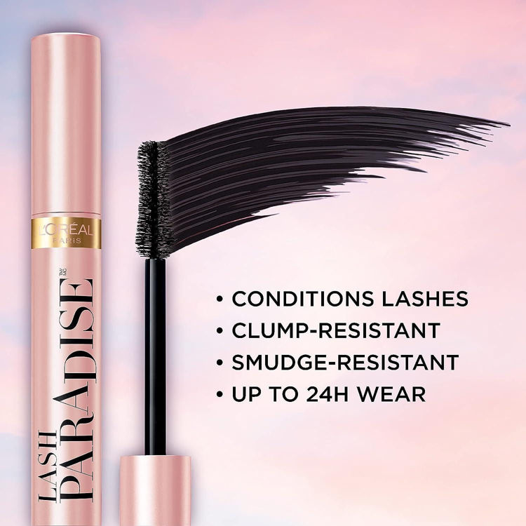 Imagen de L'Oréal París Máscara de pestañas Voluminous Lash Paradise - Black Washable