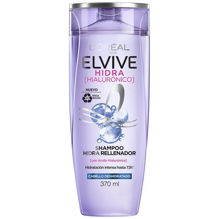 Imagen de L'Oréal Paris Elvive Shampoo Hidra Hialuronico 370 ml