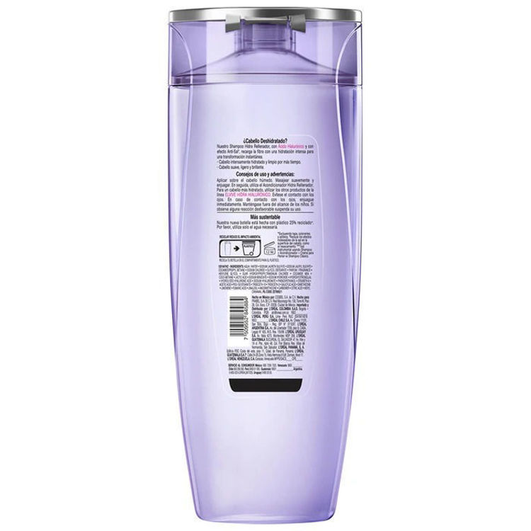 Imagen de L'Oréal Paris Elvive Shampoo Hidra Hialuronico 370 ml