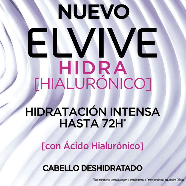Imagen de L'Oréal Paris Elvive Shampoo Hidra Hialuronico 370 ml
