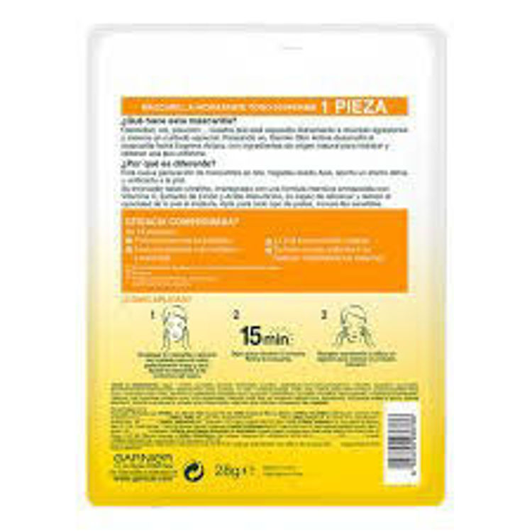 Imagen de Garnier Mascarilla de tela Facial Express Aclara