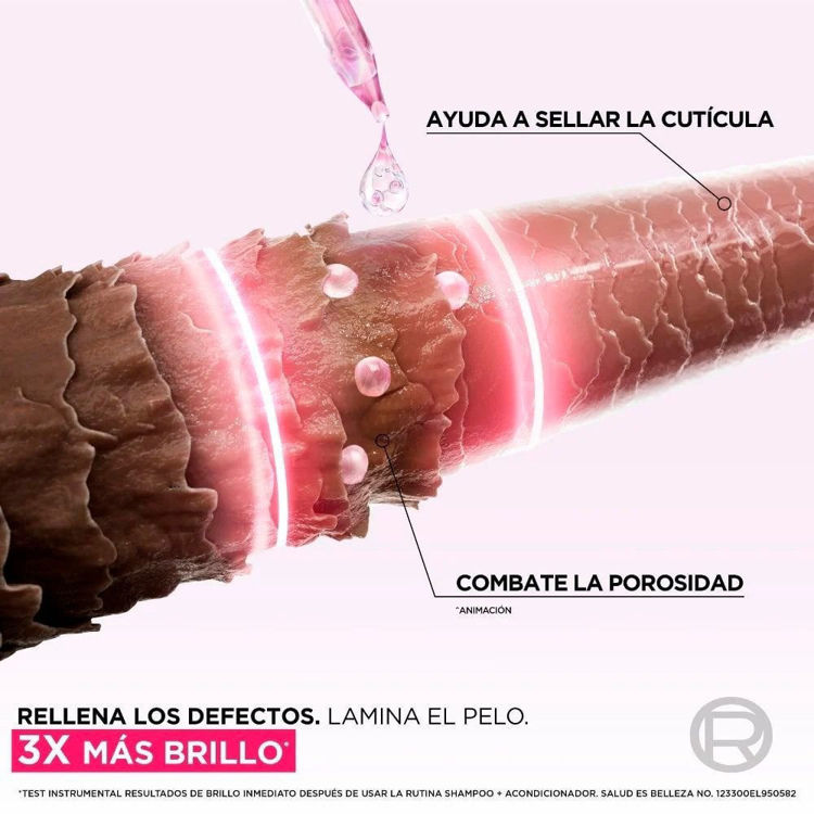 Imagen de L'Oréal Paris Elvive Tratamiento 5 Min. Glycolic Gloss Con Ácido Glicólico 200 ml