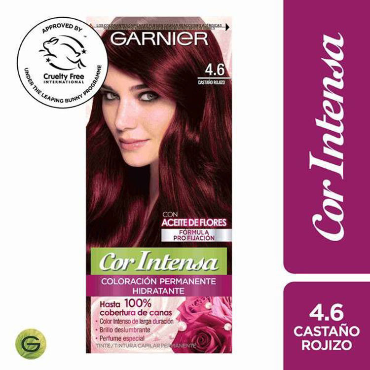 Imagen de Tinta Nutrisse Cor Intensa 46 - Castaño Rojizo