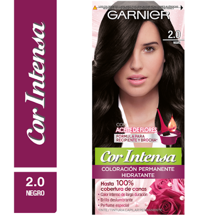 Imagen de Tinta Nutrisse Cor Intensa 2 - Negro