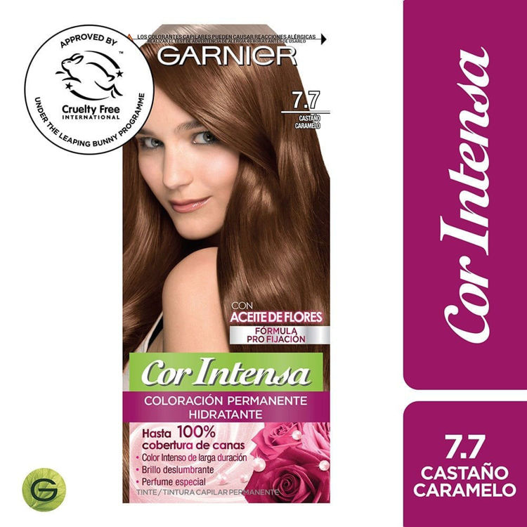 Imagen de Tinta Nutrisse Cor Intensa 7.7 - Castaño Caramelo