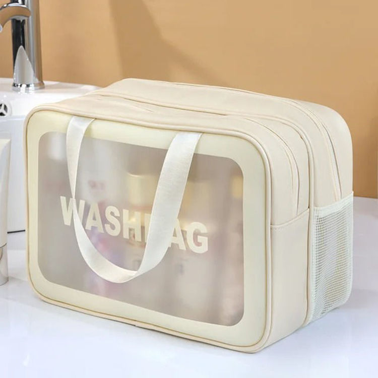 Imagen de Necessaire Washbag Doble Cierre Grande