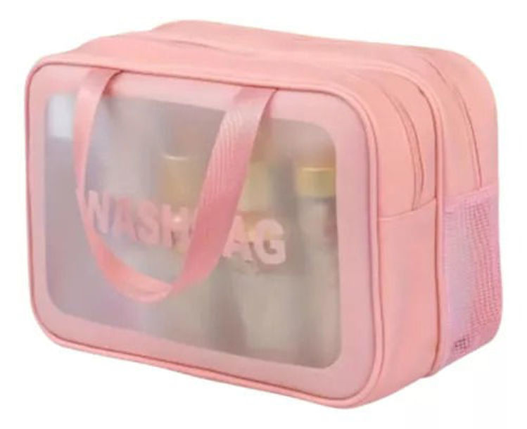 Imagen de Necessaire Washbag Doble Cierre Grande
