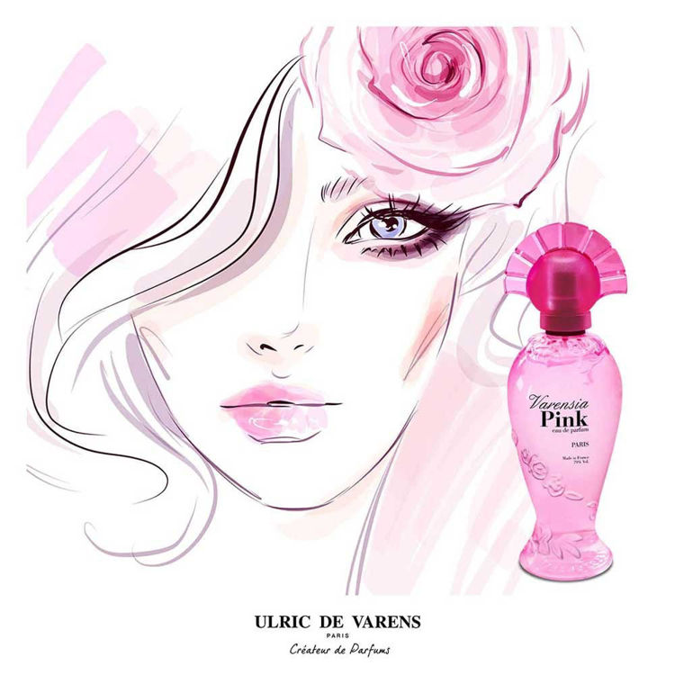 Imagen de Ulric De Varens Varensia Pink Perfume De Mujer 50 ml