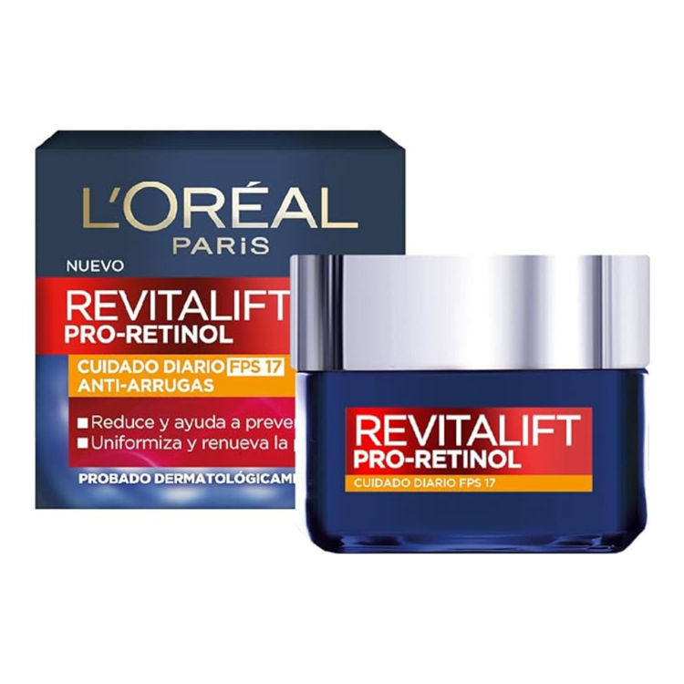 Imagen de L'Oréal París  Crema Revitalift Día con Pro-Retinol y FPS17 50ml