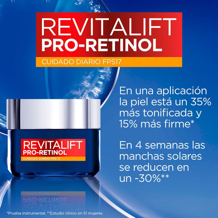 Imagen de L'Oréal París  Crema Revitalift Día con Pro-Retinol y FPS17 50ml